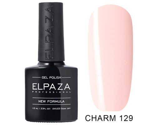 Гель-лак Elpaza 129 Charm Кокосовое молоко (Нежно-розовый)