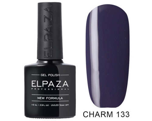 Гель-лак Elpaza 133 Charm Бермудский треугольник (Серо-фиолетовый)