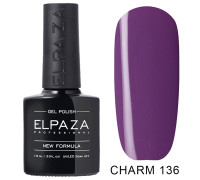 Гель-лак Elpaza 136 Charm Виолетта (Фиолетово-сиреневый)