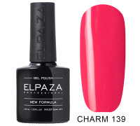 Гель-лак Elpaza 139 Charm Маковые поля (Красно-розовый)