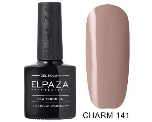 Гель-лак Elpaza 141 Charm Манхэттен (Серо-бежевый)