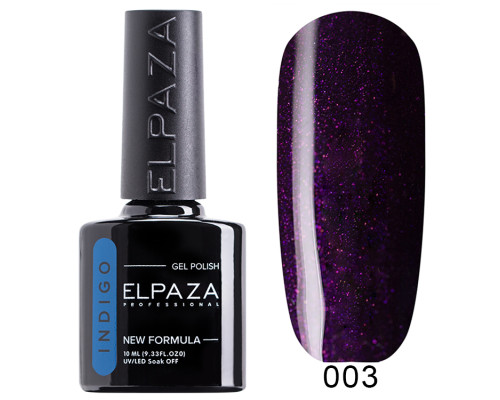 Гель-лак Elpaza 003 Indigo Пурпурный Гиацинт