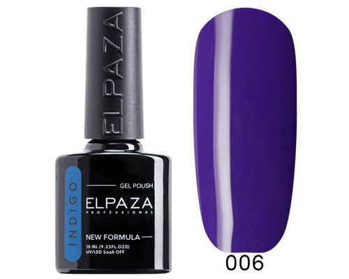 Гель-лак Elpaza 006 Indigo Портленд