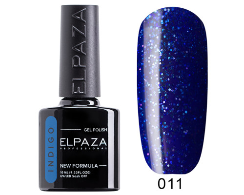 Гель-лак Elpaza 011 Indigo Нью-Йорк