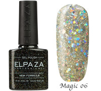 Гель-лак Elpaza 06 Magic Glitter Алмаз