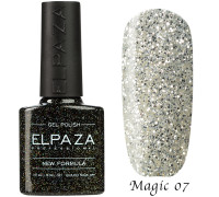 Гель-лак Elpaza 07 Magic Glitter Афина