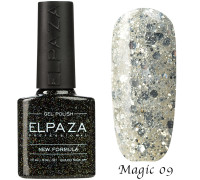 Гель-лак Elpaza 09 Magic Glitter Волшебство