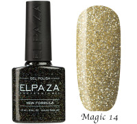 Гель-лак Elpaza 14 Magic Glitter Морозное утро