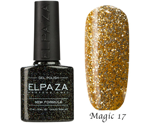 Гель-лак Elpaza 17 Magic Glitter Нефертити