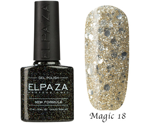 Гель-лак Elpaza 18 Magic Glitter Диадема