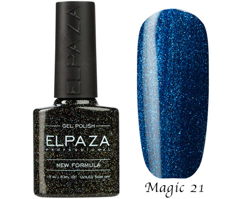 Гель-лак Elpaza 21 Magic Glitter Сияние