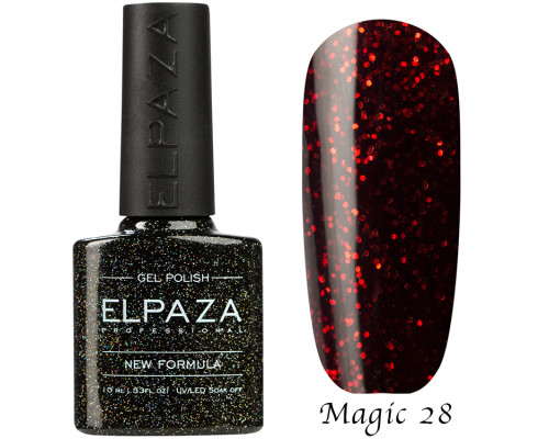 Гель-лак Elpaza 28 Magic Glitter Артемида