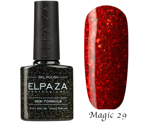 Гель-лак Elpaza 29 Magic Glitter Феерия