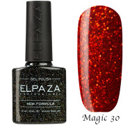 Гель-лак Elpaza 30 Magic Glitter Везувий