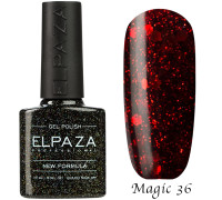 Гель-лак Elpaza 36 Magic Glitter Марс
