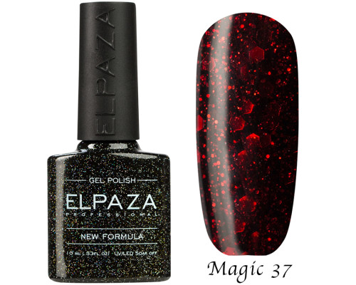 Гель-лак Elpaza 37 Magic Glitter Игристое вино