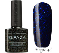 Гель-лак Elpaza 46 Magic Glitter Танзанит