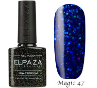 Гель-лак Elpaza 47 Magic Glitter Морской круиз