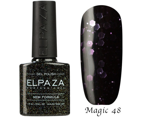 Гель-лак Elpaza 48 Magic Glitter Фортуна