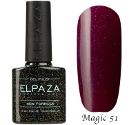 Гель-лак Elpaza 51 Magic Glitter Достояние