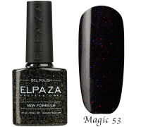Гель-лак Elpaza 53 Magic Glitter Черничный смузи