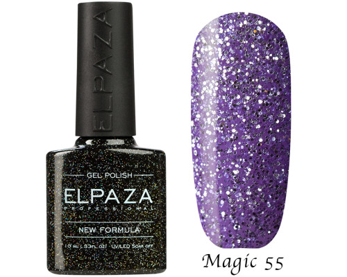 Гель-лак Elpaza 55 Magic Glitter Волшебная иллюзия