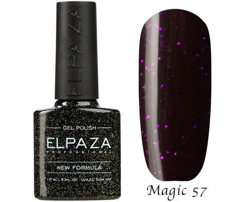 Гель-лак Elpaza 57 Magic Glitter Тайна