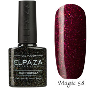 Гель-лак Elpaza 58 Magic Glitter Андромеда