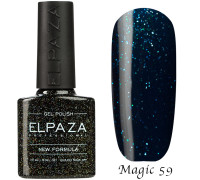 Гель-лак Elpaza 59 Magic Glitter Лувр