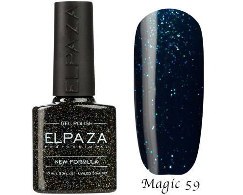 Гель-лак Elpaza 59 Magic Glitter Лувр