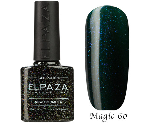Гель-лак Elpaza 60 Magic Glitter Нефритовый амулет