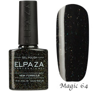 Гель-лак Elpaza 64 Magic Glitter Огненный кристалл