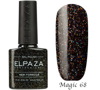 Гель-лак Elpaza 68 Magic Glitter Ночная Москва