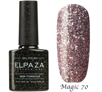 Гель-лак Elpaza 70 Magic Glitter Розовый хрусталь