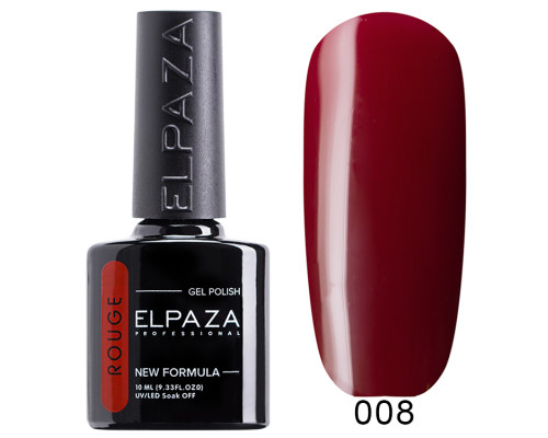 Гель-лак Elpaza 008 Rouge Марсала