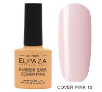 Гель-лак Elpaza 10 Rubber Base Cover Pink