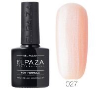 Гель-лак Elpaza 027 Розовая жемчужина (Розовый с перламутром)
