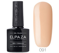 Гель-лак Elpaza 091 Ваниль (Бежевый)