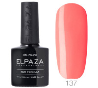 Гель-лак Elpaza 137 Персиковый пунш (Коралловый)