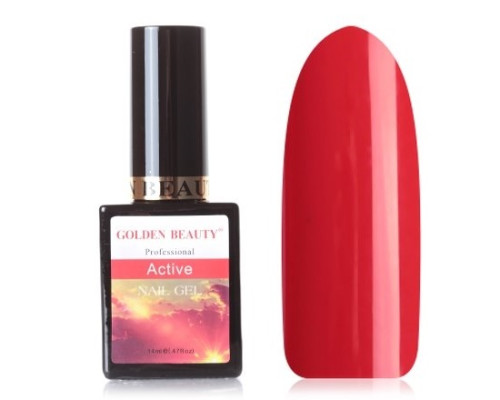 Гель-лак Bluesky Golden Beauty №64 (Алый)