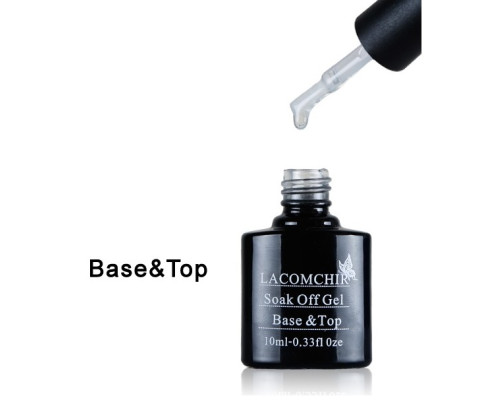 База и топ (2 в 1) Lacomchir Top and Base Coat 10 мл