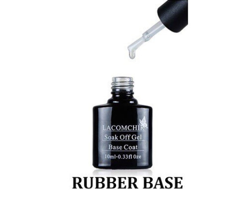 Каучуковая база Lacomchir Rubber Base Coat 10 мл