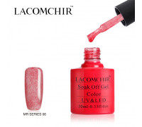 Гель-лак плюшевый Lacomchir MR 06 (Красно-малиновый)