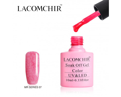 Гель-лак плюшевый Lacomchir MR 07 (Розовый)
