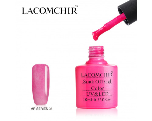 Гель-лак плюшевый Lacomchir MR 08 (Фуксия)