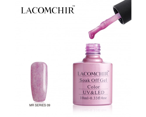 Гель-лак плюшевый Lacomchir MR 09 (Фиолетово-сиреневый)