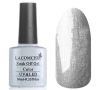 Гель-лак Lacomchir NC 150 (Стальной серебряный шиммер)