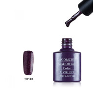 Гель-лак Lacomchir TD 143 (Фиолетовый с микроблеском)
