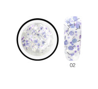 Гель-слюда SH Diamond Gel Opal 02